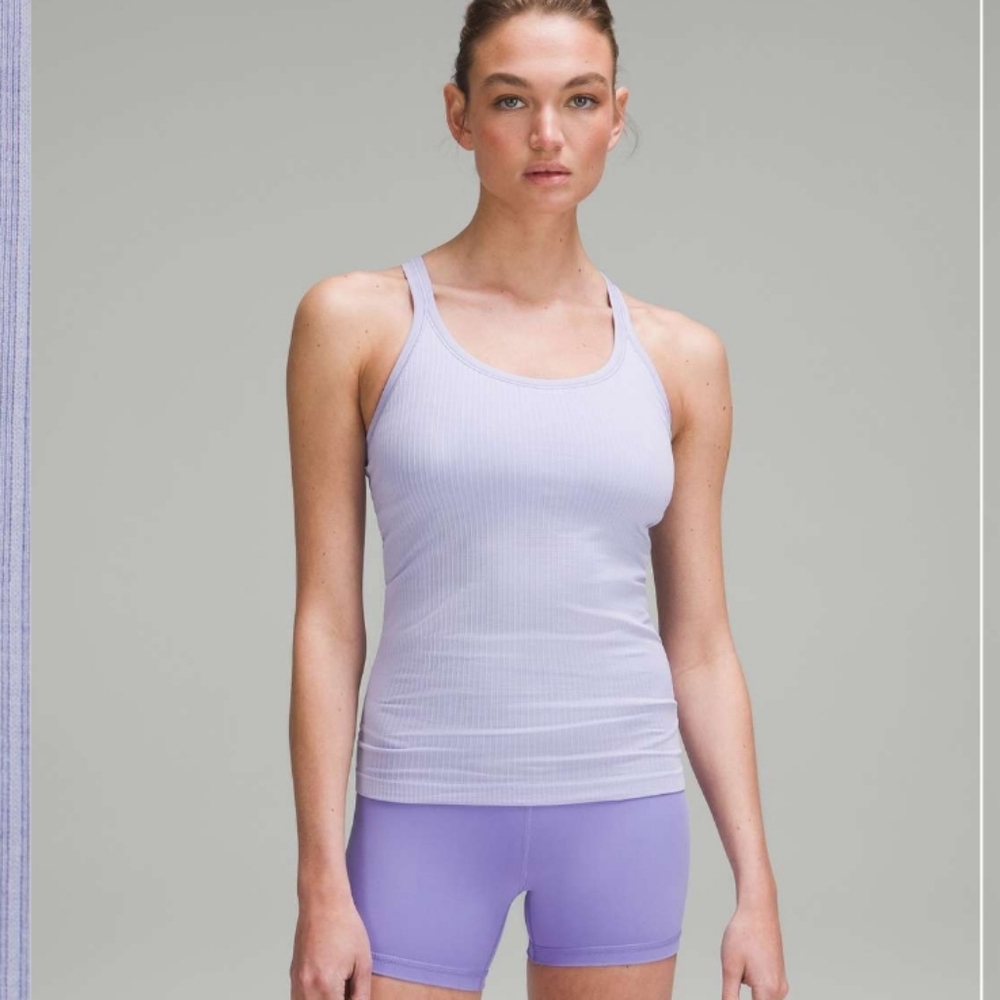 LULULEMON New Ebb To Street Tank II - Lilac Smoke